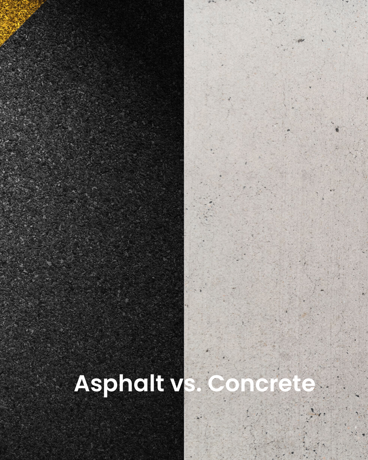 Comparing Asphalt vs. Concrete for Road Construction Projects